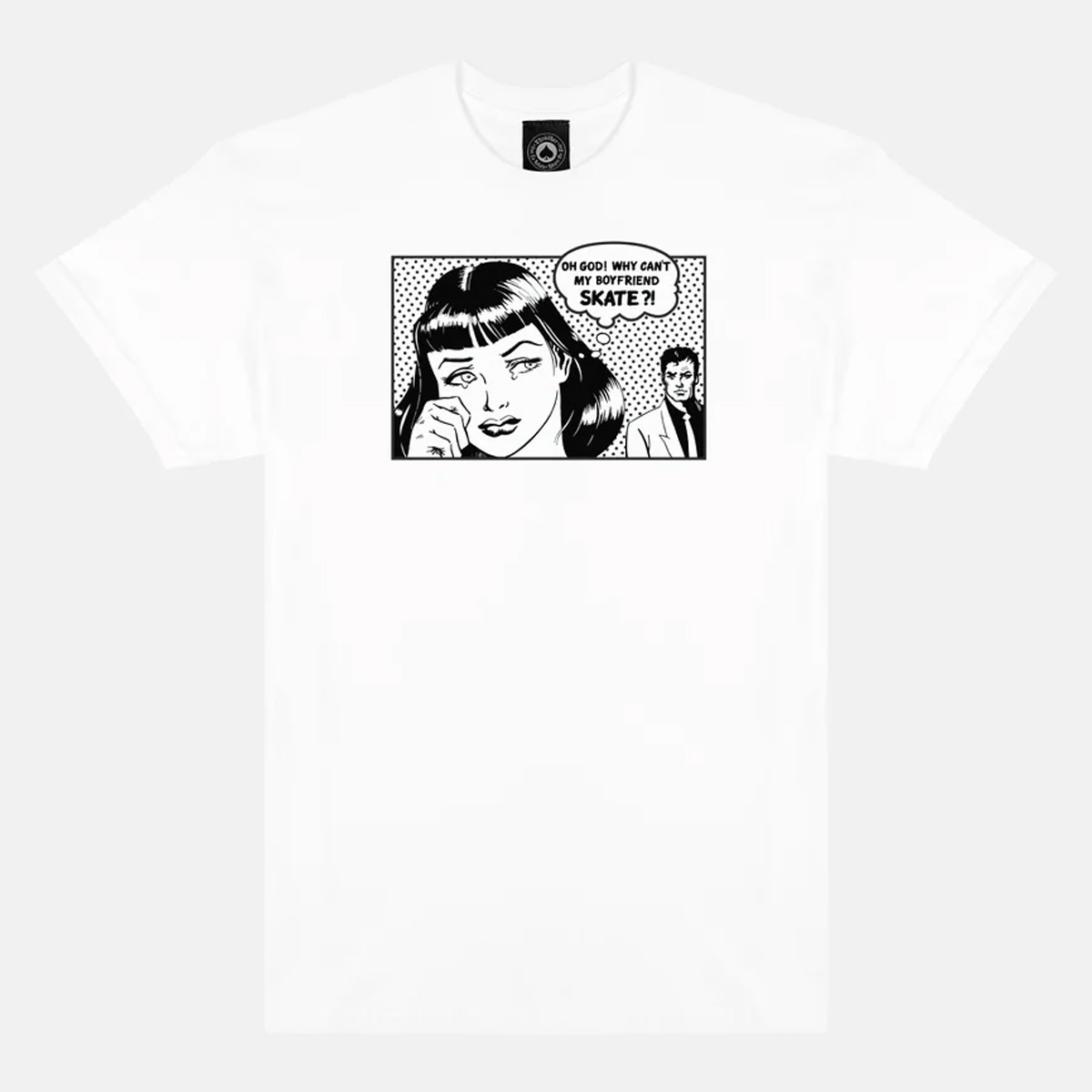 Thrasher Boyfriend T-Shirt White