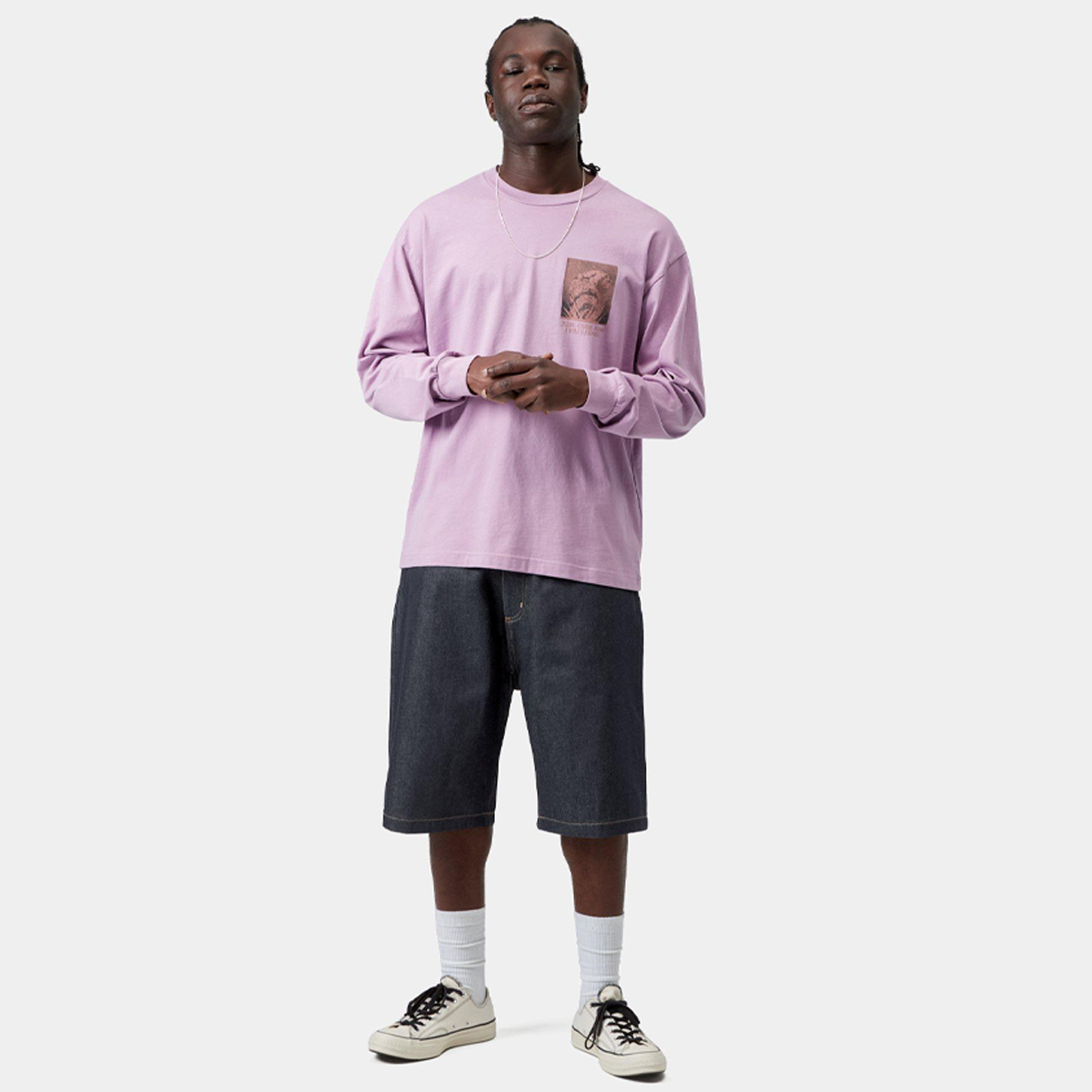 Carhartt WIP Brandon Short Blue Rigid