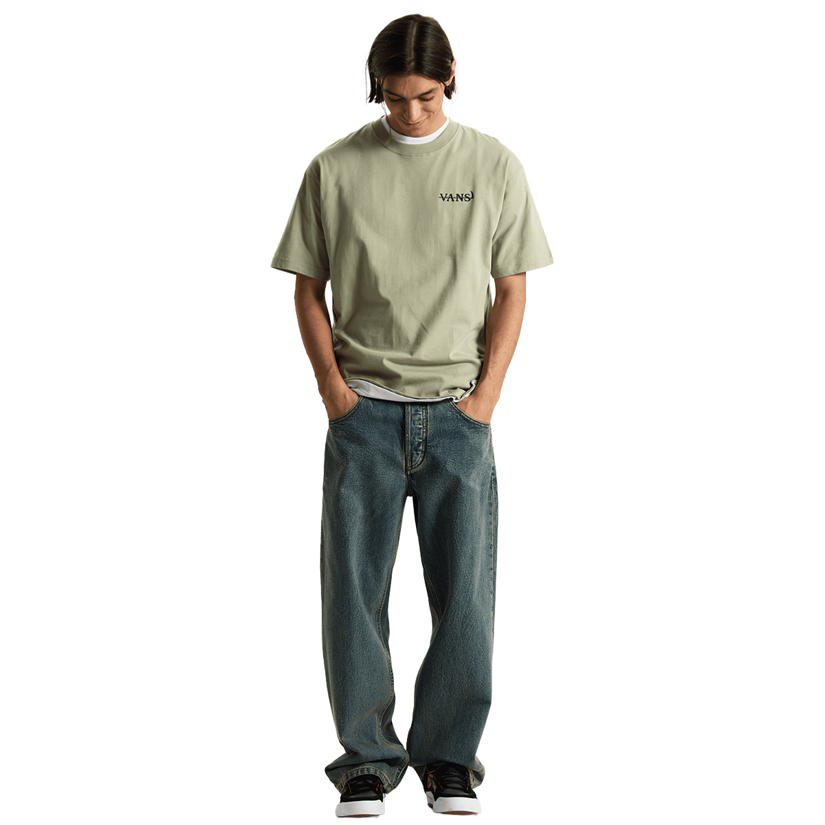 Vans All & Nought Loose T-Shirt Soft Sage