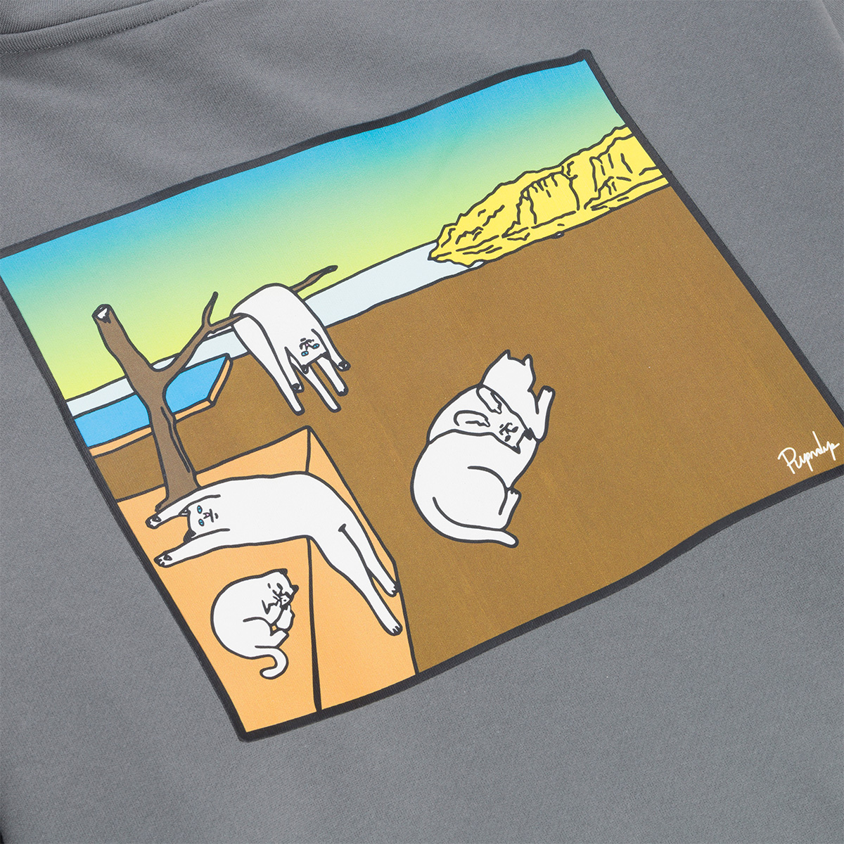 Ripndip Nermali Hoodie Charcoal Ripndip Nermali Hoodie Charcoal