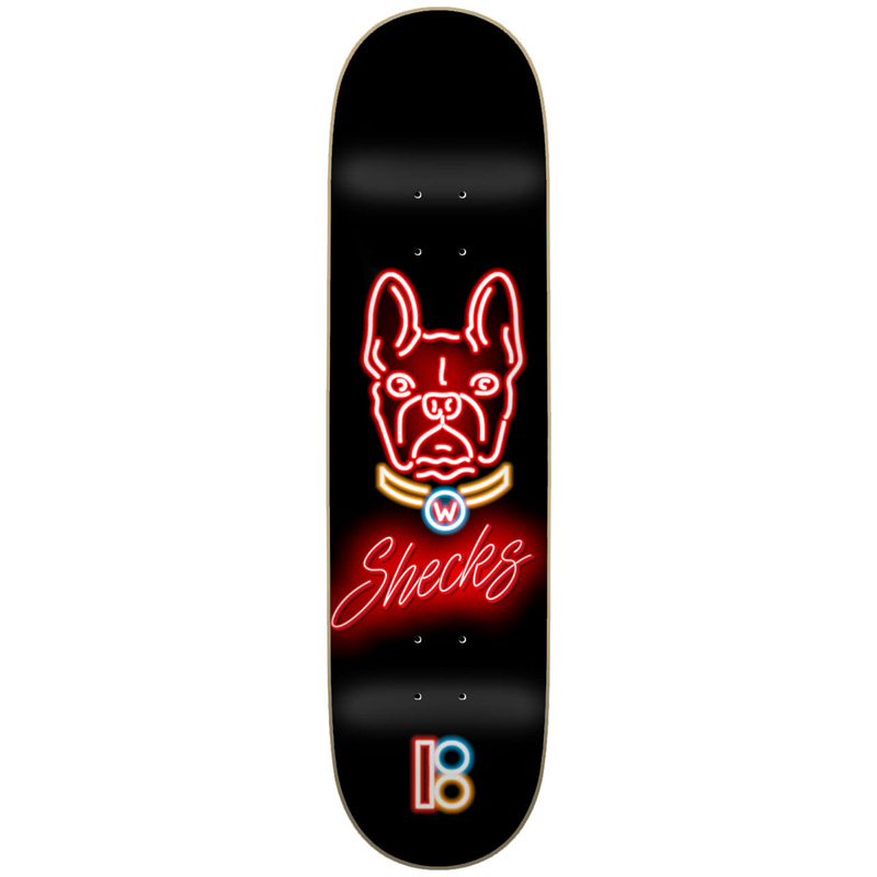 Plan B Neon Sheckler Skateboard Deck 8.125 Plan B Neon Sheckler Skateboard Deck 8.125