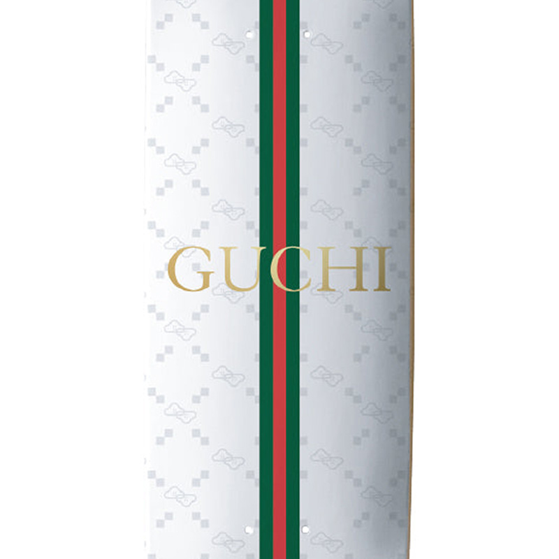 Thank You Danny Hamaguchi Guchi Skateboard Deck White 8.25 Thank You Danny Hamaguchi Guchi Skateboard Deck White 8.25