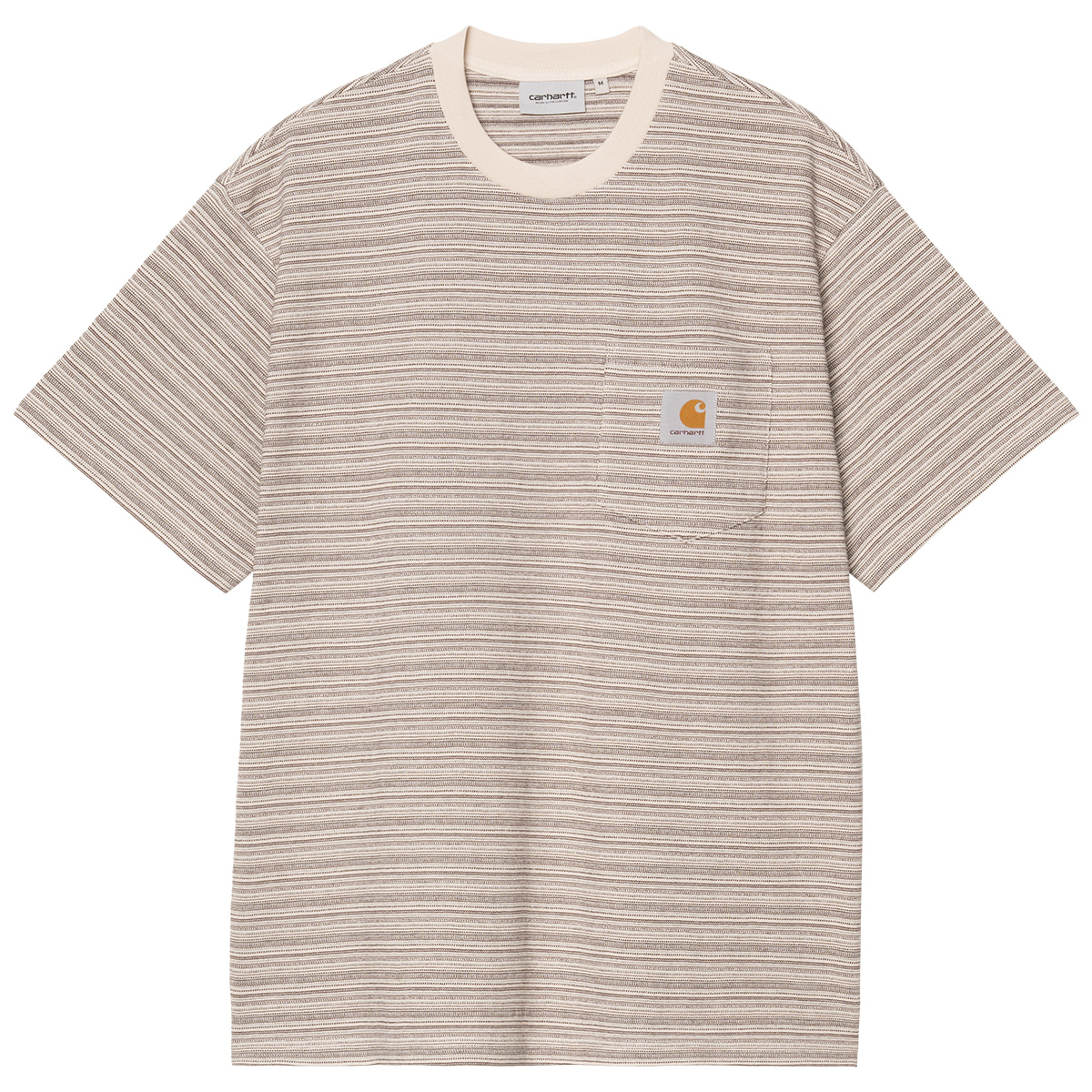 Carhartt WIP Gellar Pocket T-Shirt Gellar Stripe Wax