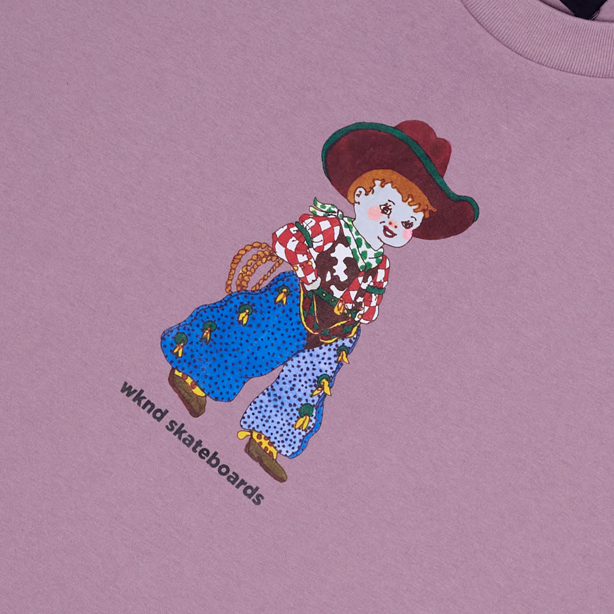 WKND Cowboy T-Shirt Mauve