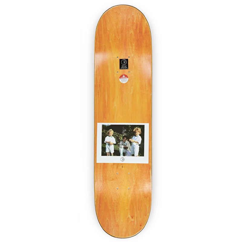 Polar Paul Grund Nicole Slick Skateboard Deck Black 8.25 Polar Paul Grund Nicole Slick Skateboard Deck Black 8.25