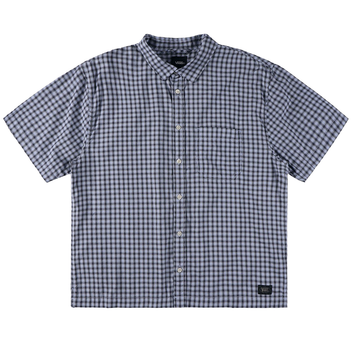 Vans Larkspur Mini Plaid Shirt Dawn Mist/Parisian Night