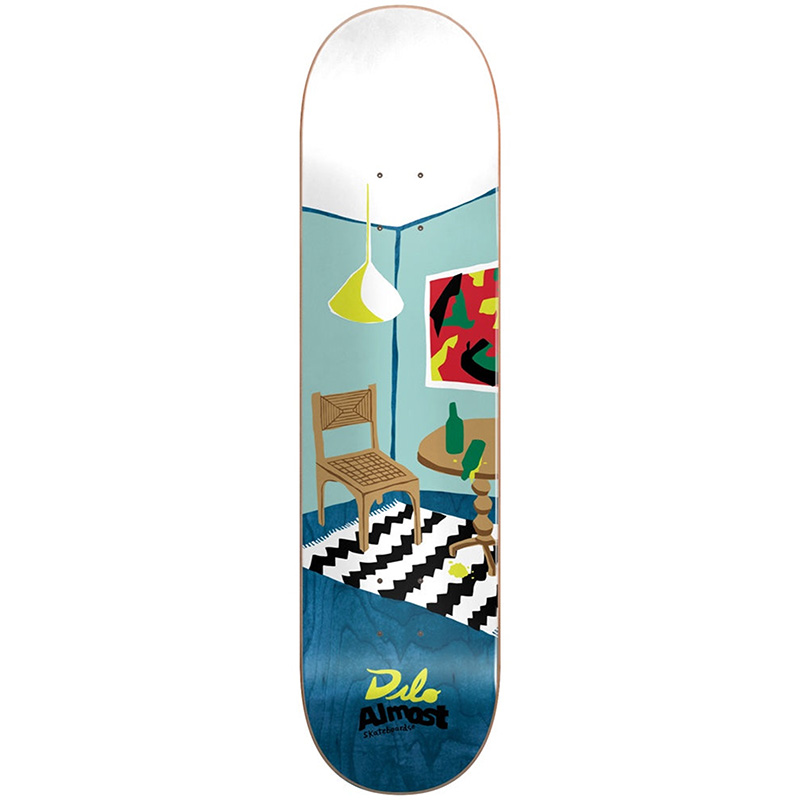Almost Dilo Rooms Super Sap R7 Skateboard Deck 8.125 Almost Dilo Rooms Super Sap R7 Skateboard Deck 8.125