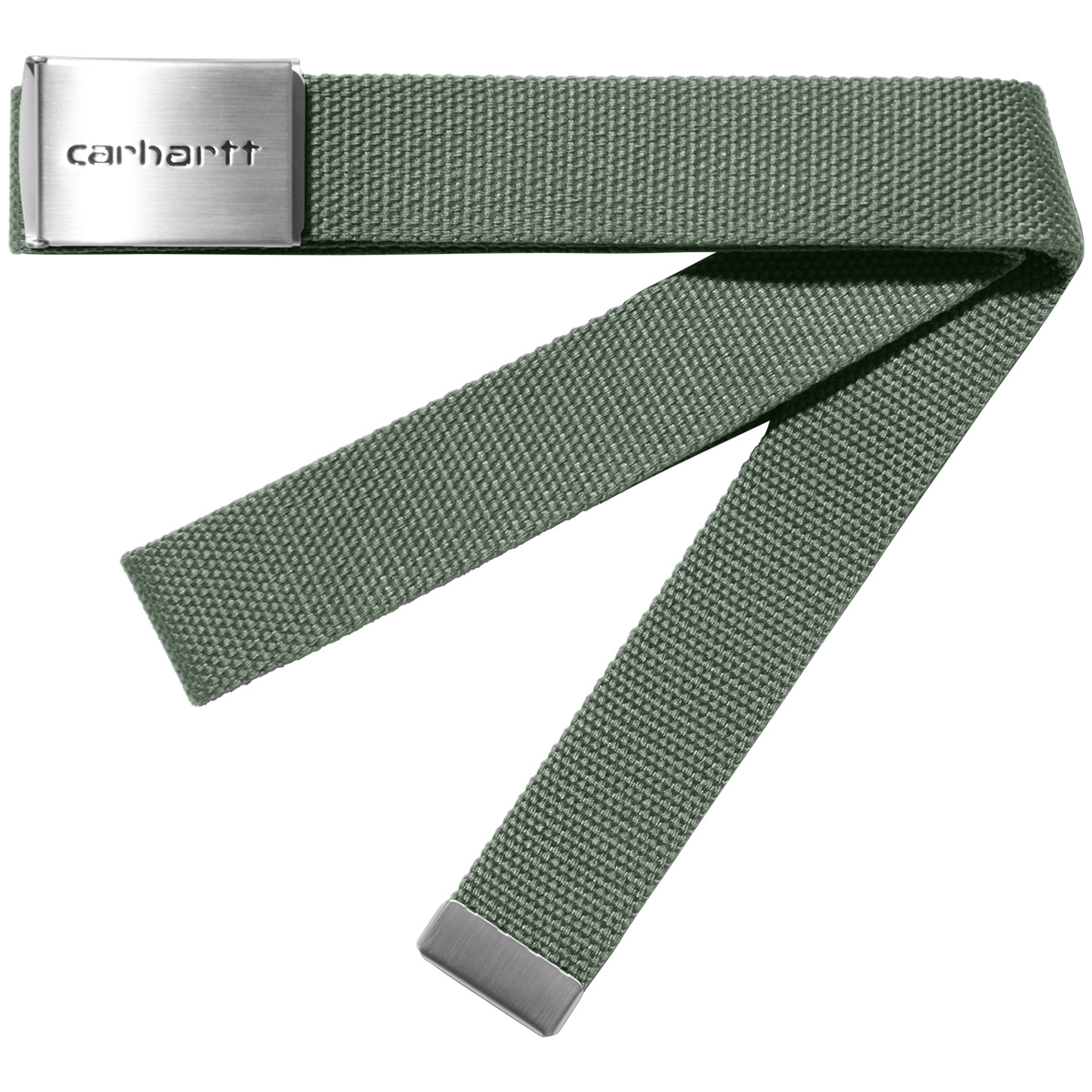 Carhartt WIP Clip Belt Chrome Park Carhartt WIP Clip Belt Chrome Park