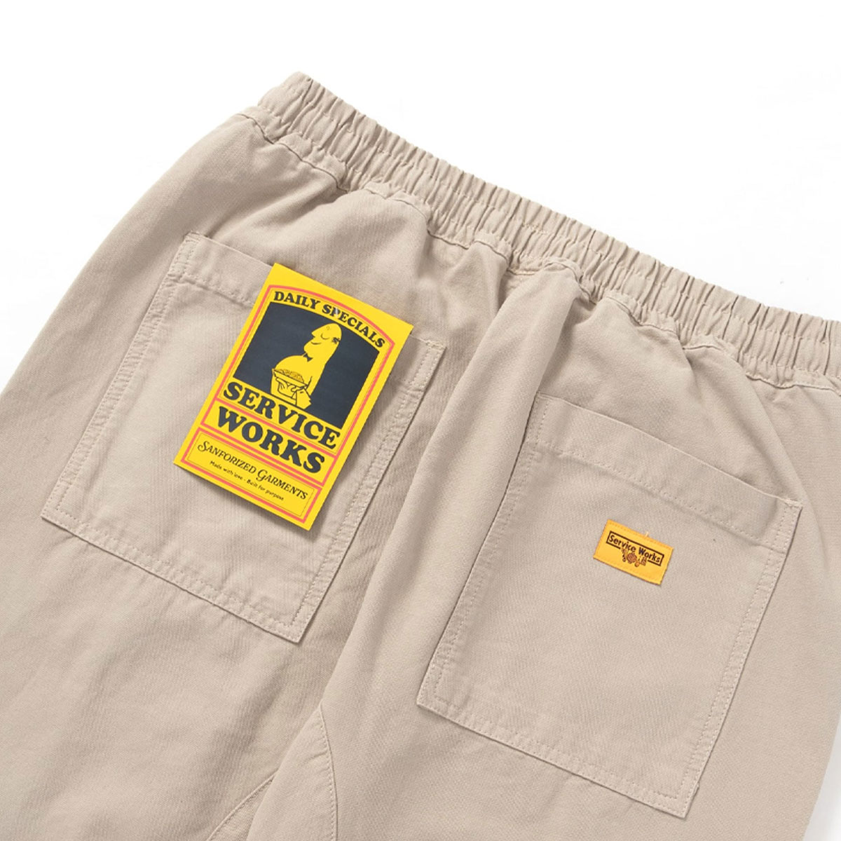 Service Works Classic Chef Pant Stone