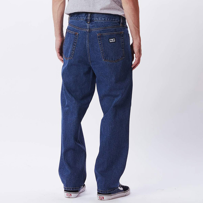 Obey Hardwork Denim Pants Stonewash Indigo Obey Hardwork Denim Pants Stonewash Indigo