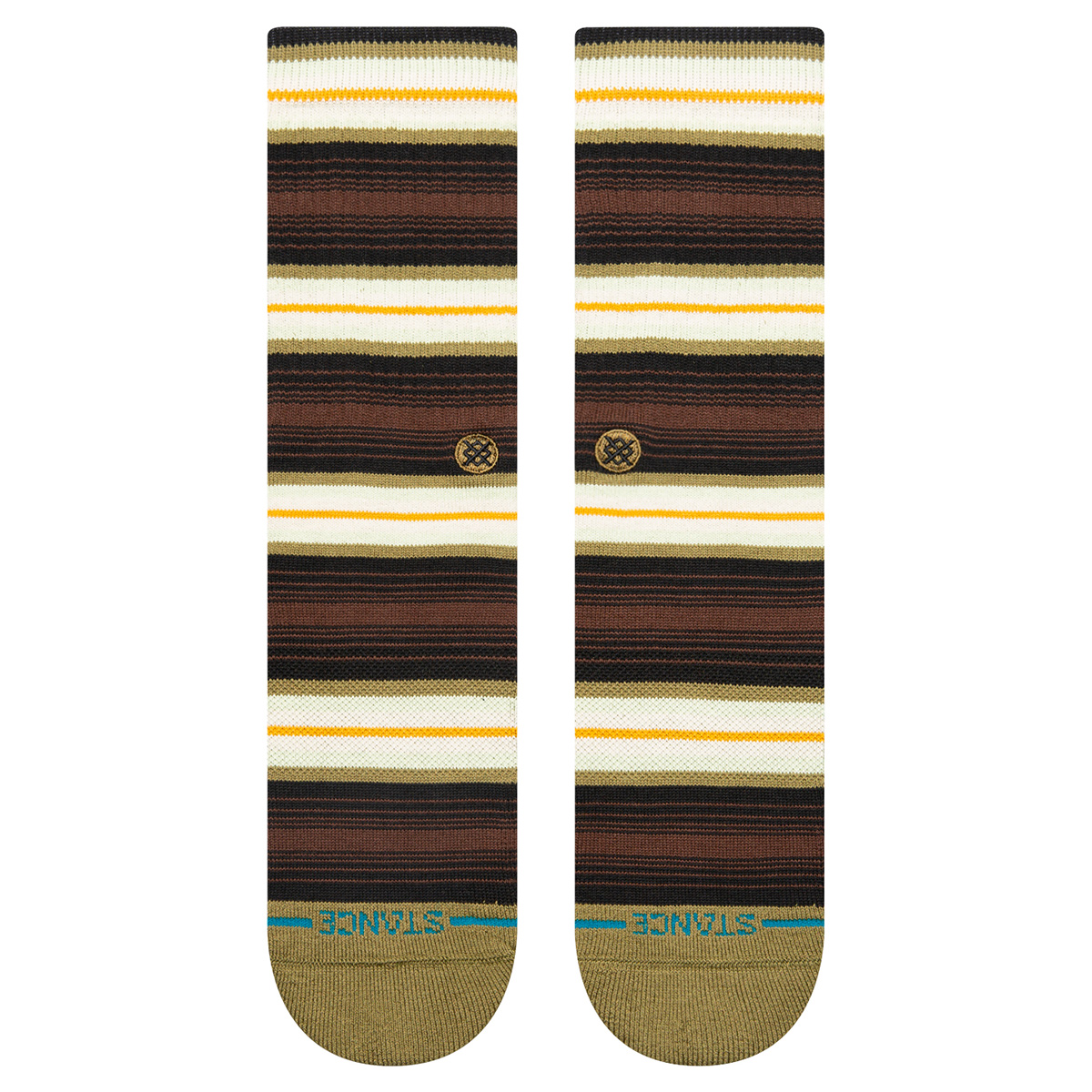 Stance Hassagore Crew Socks Chive Stance Hassagore Crew Socks Chive