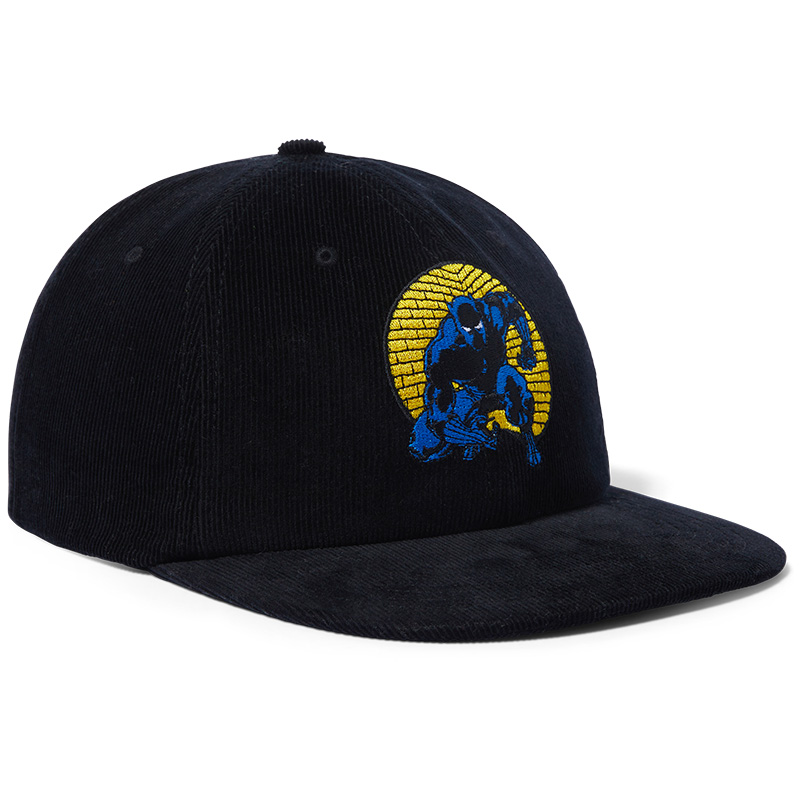 HUF X Avengers Night Prowling Snapback Cap Black HUF X Avengers Night Prowling Snapback Cap Black