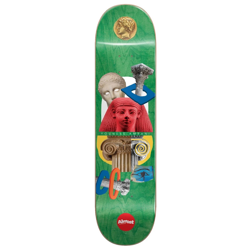 Almost Youness Relics R7 Skateboard Deck 8.0 Almost Youness Relics R7 Skateboard Deck 8.0