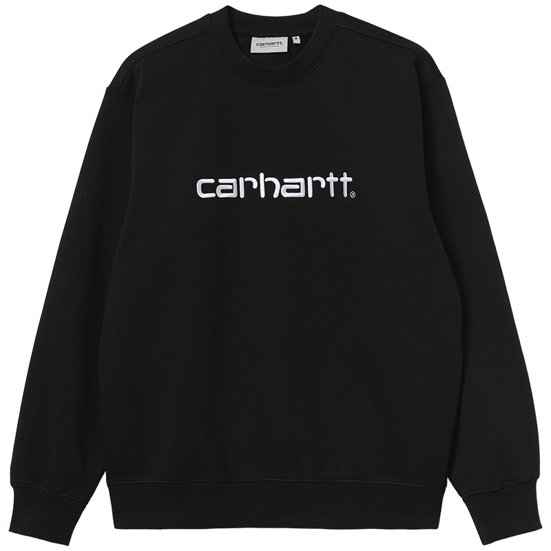 Carhartt WIP Carhartt Sweater Black/White Carhartt WIP Carhartt Sweater Black/White