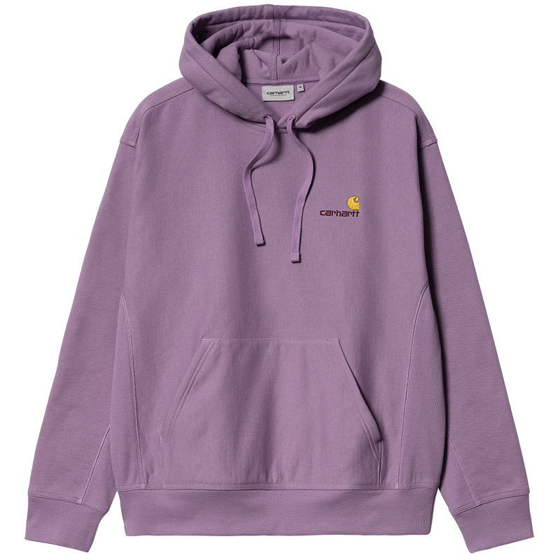 Carhartt WIP American Script Hoodie Violanda Carhartt WIP American Script Hoodie Violanda