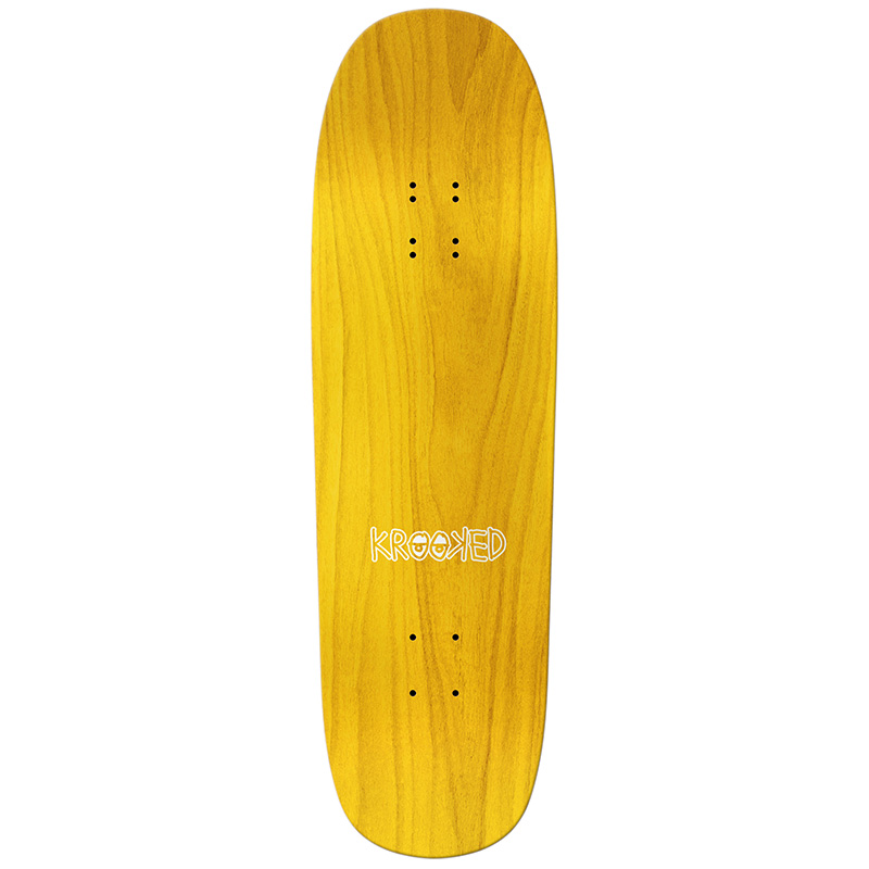 Krooked Drehobl Cresant Skateboard Deck 9.25 Krooked Drehobl Cresant Skateboard Deck 9.25