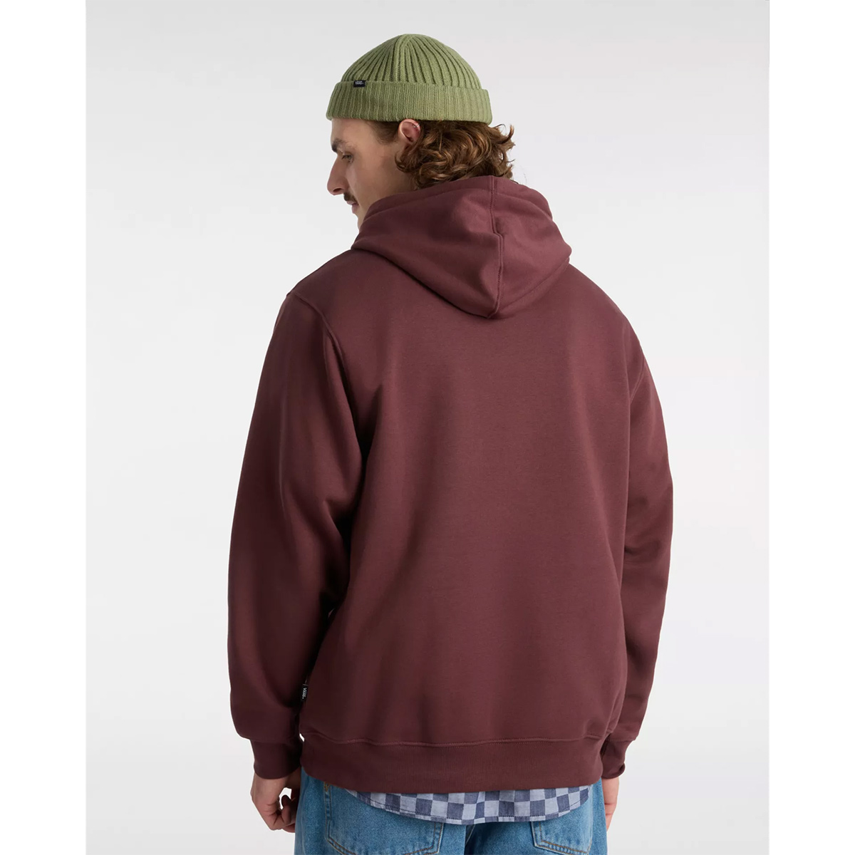 Vans Extra Strength Loose Hooded Sweater Bitter Chocolate