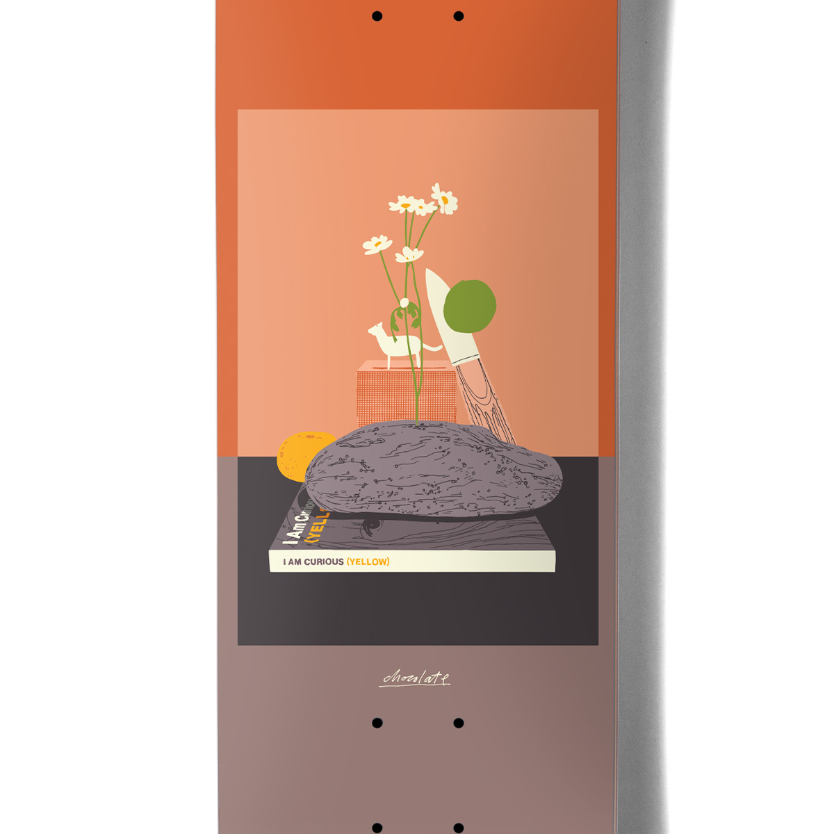 Chocolate Anderson Hecox Still Skateboard Deck 8.25