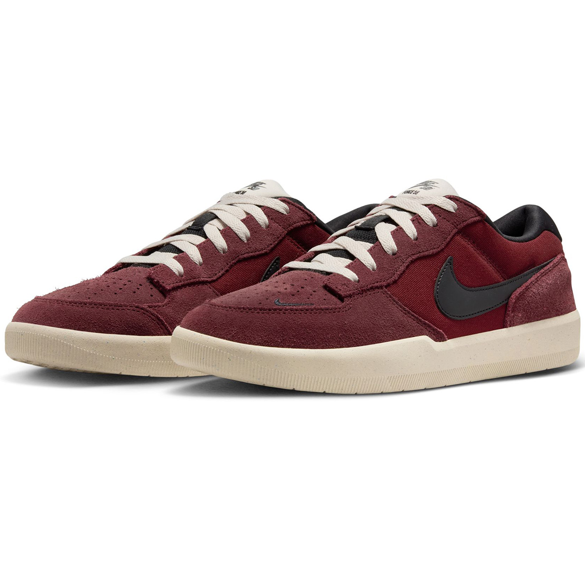 Nike SB Force 58 Dark Team Red/Black-Black-LT Orewood Brn Nike SB Force 58 Dark Team Red/Black-Black-LT Orewood Brn