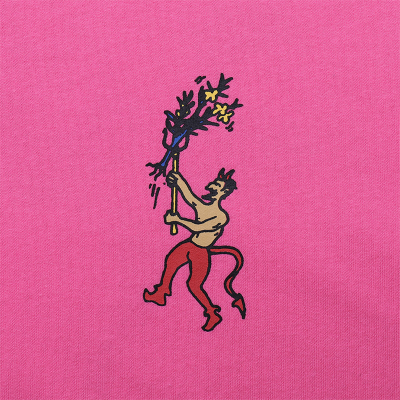 Pass Port Gardening T-Shirt Pink Milk