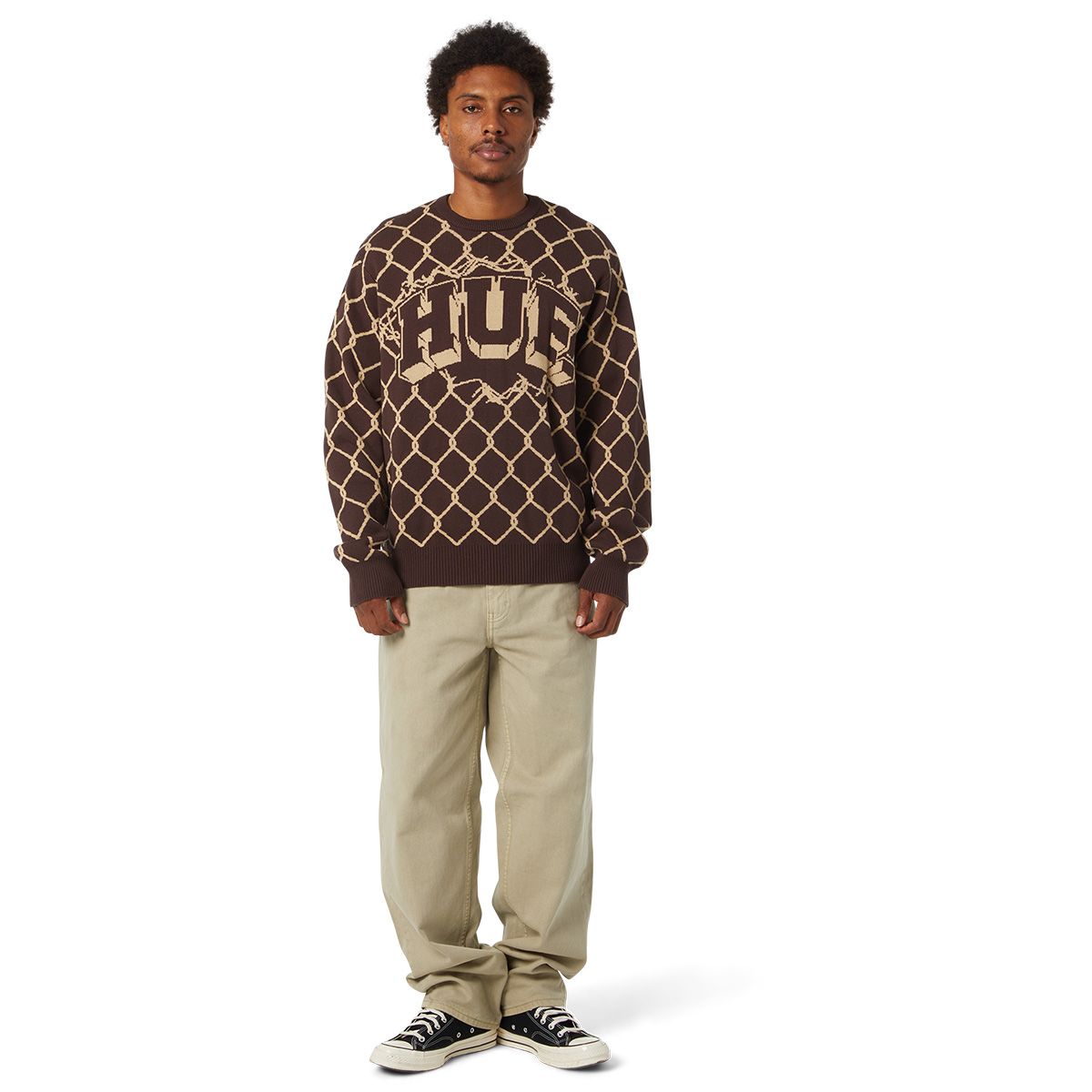 HUF Breakthrough Sweater Bison