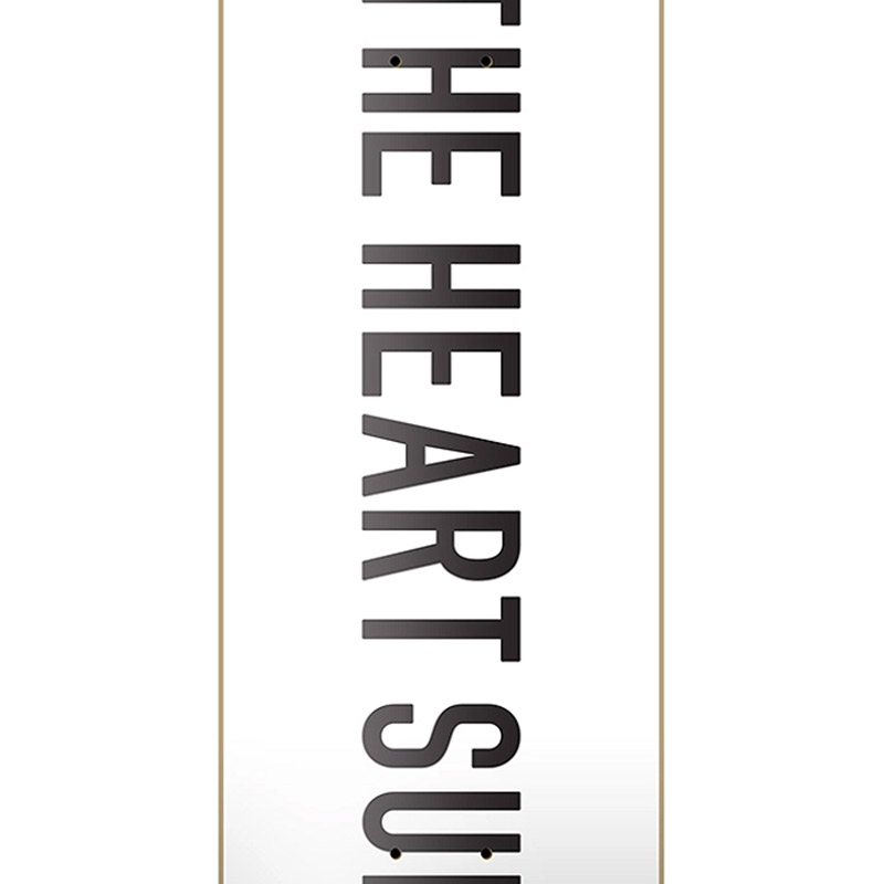 The Heart Supply Strong Deck White 8