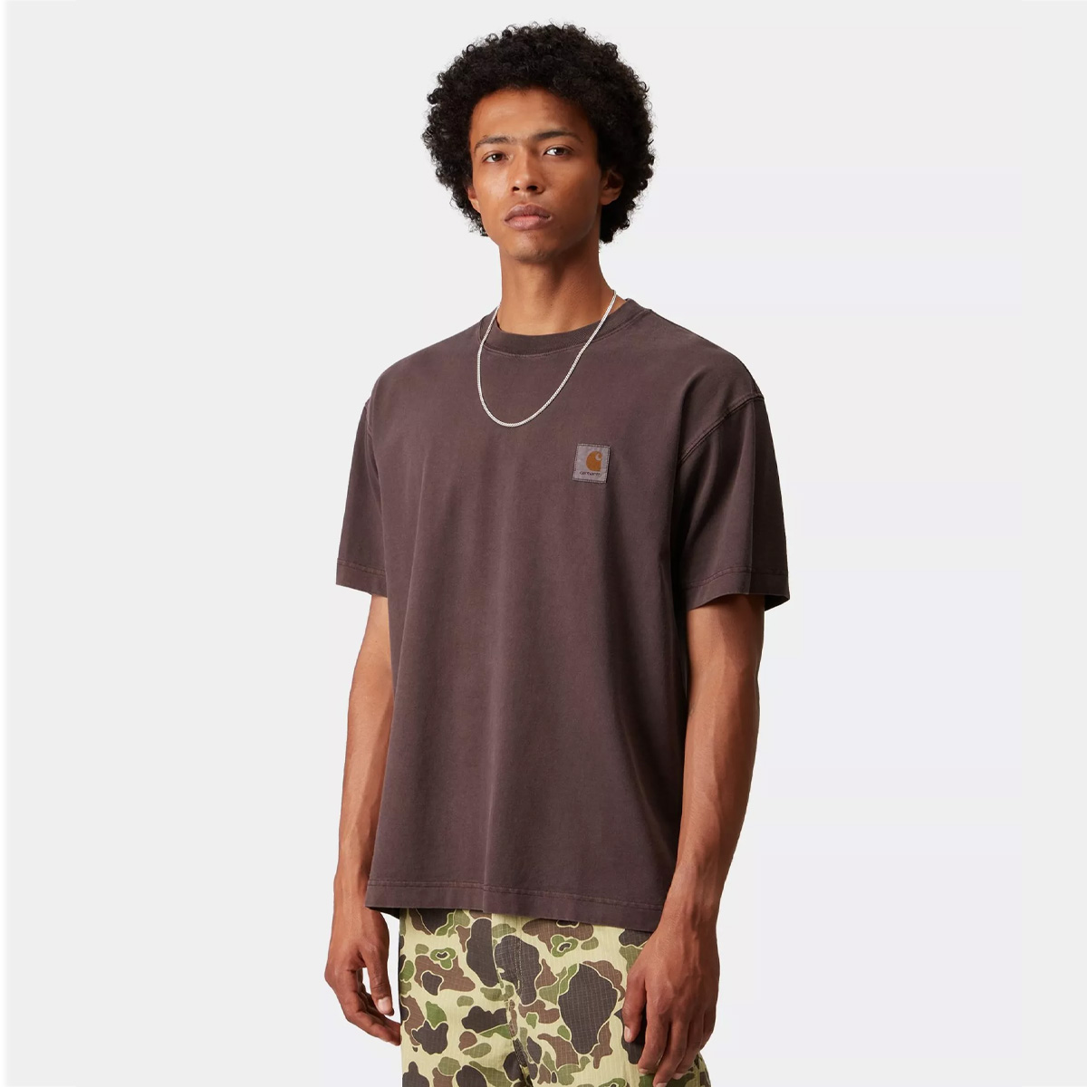 Carhartt WIP Vista T-Shirt Palisander Garment Dyed