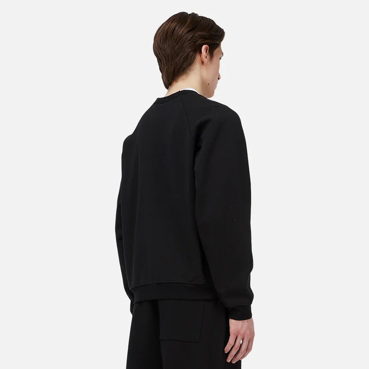 Dime Cursive Small Logo Sweater Black