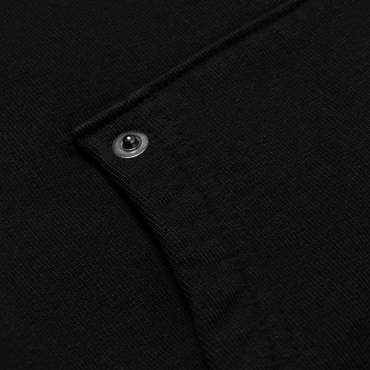 Civilist Studded Heavy Zip Hooded Sweater Black Civilist Studded Heavy Zip Hooded Sweater Black