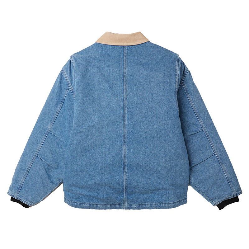 Obey Work Around Jacket Light Indigo Obey Work Around Jacket Light Indigo