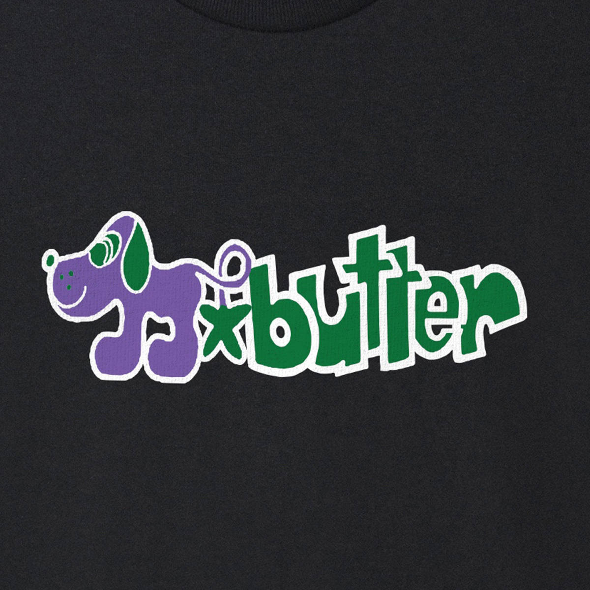 Butter Goods Pooch T-Shirt Black Butter Goods Pooch T-Shirt Black