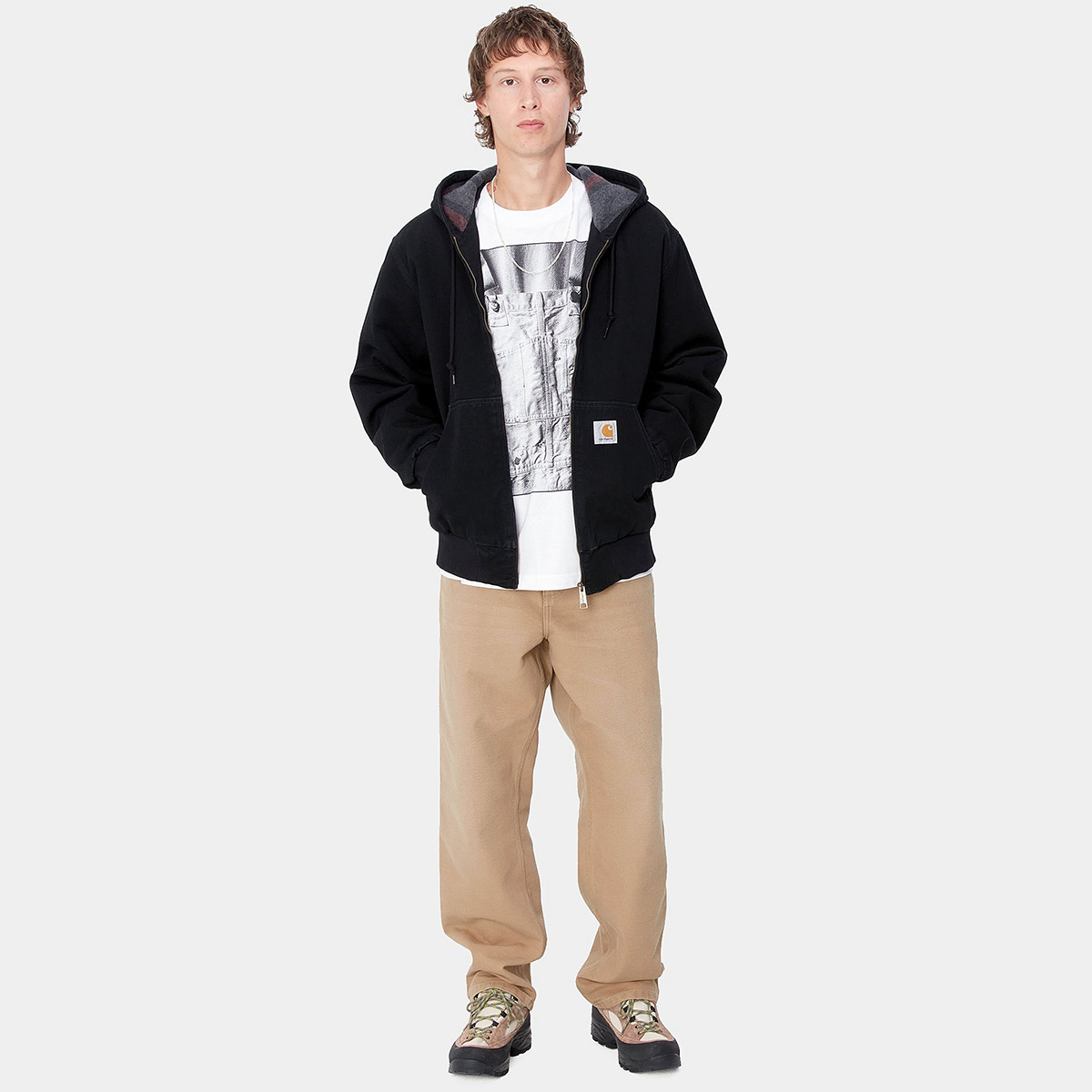 Carhartt WIP Single Knee Pant Peanut Aged Canvas Carhartt WIP Single Knee Pant Peanut Aged Canvas