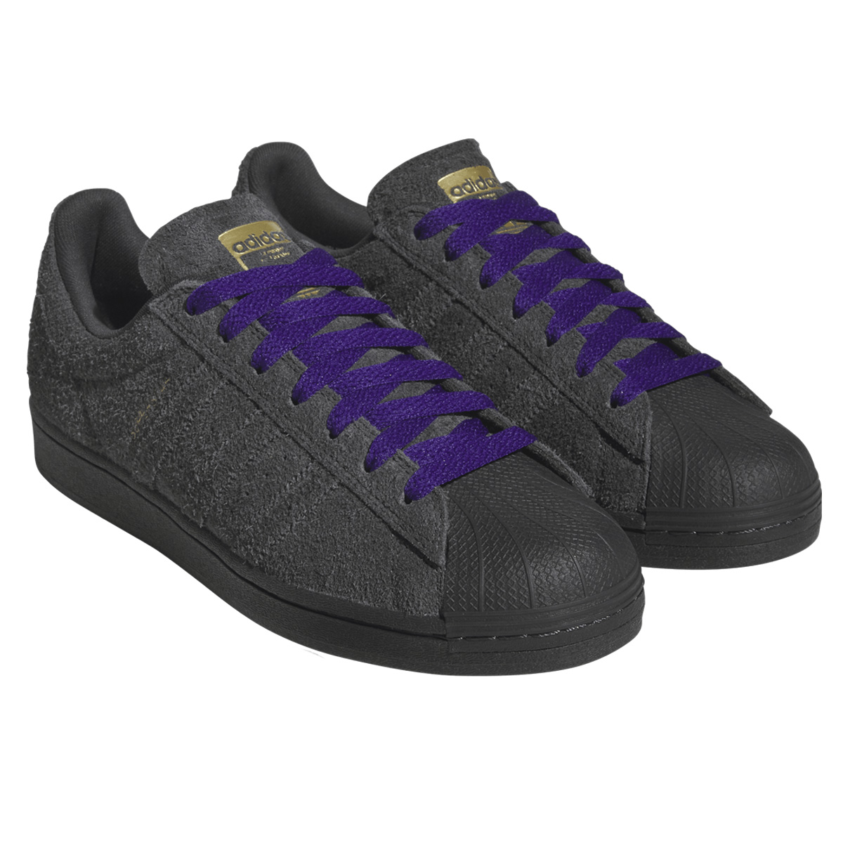 Adidas Superstar Adv Carbon/Carbon/Cpurpl Adidas Superstar Adv Carbon/Carbon/Cpurpl