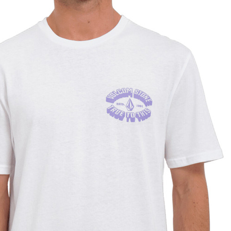 Volcom True Mecha T-Shirt White