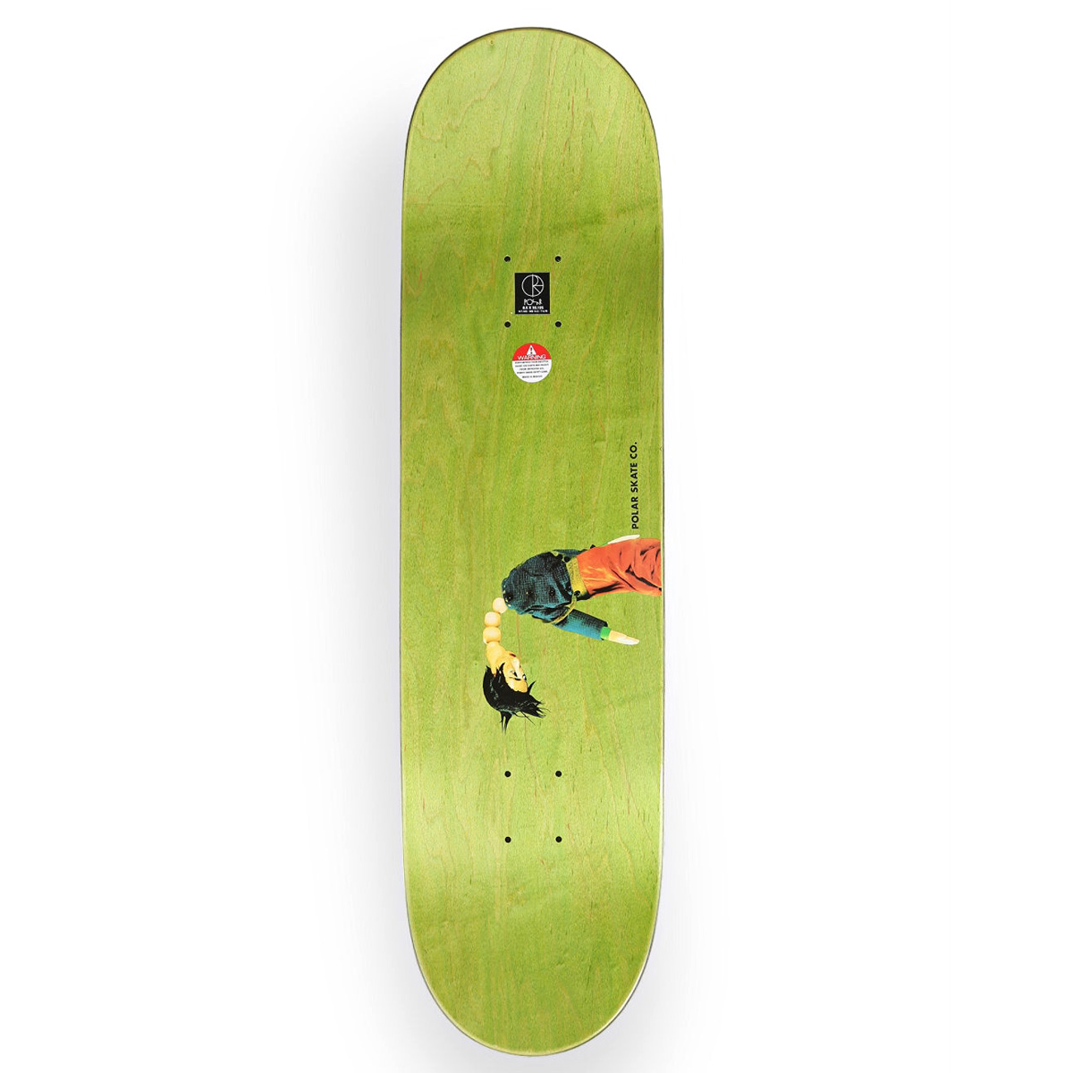 Polar Roman Gonzalez Lorca Skateboard Deck Blue 8.125