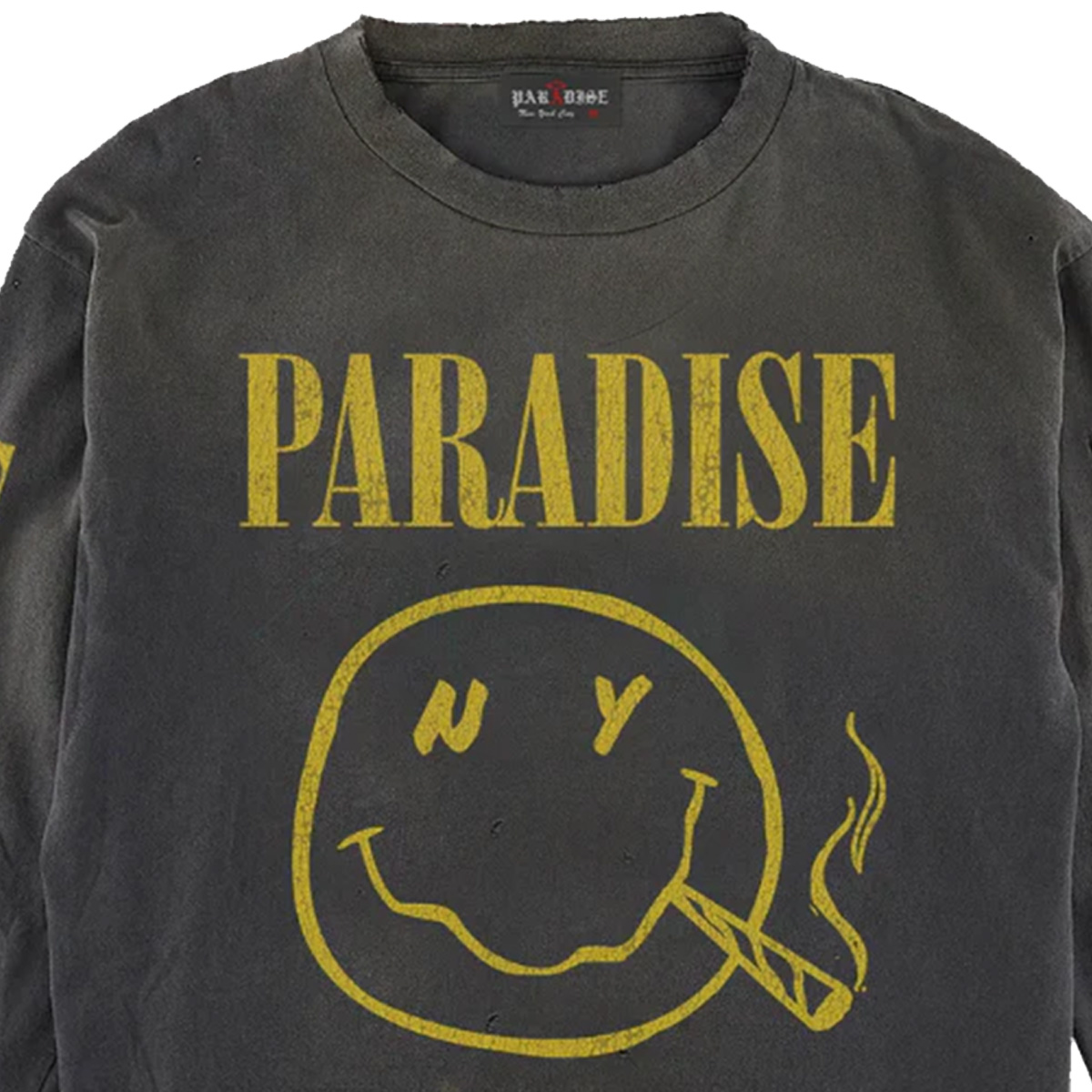 Paradise Nirvana In Paradise Longsleeve T-shirt Black