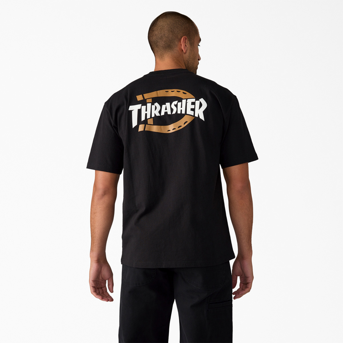 Thrasher X Dickies T-Shirt Graphic Black