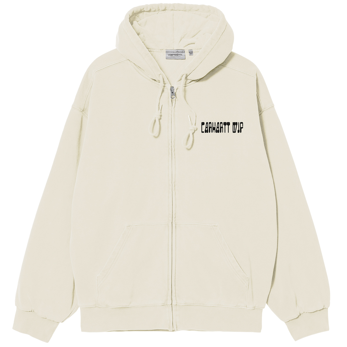 Carhartt WIP Hooded Think Tank Sweat Jacket Wax/Black Carhartt WIP Hooded Think Tank Sweat Jacket Wax/Black