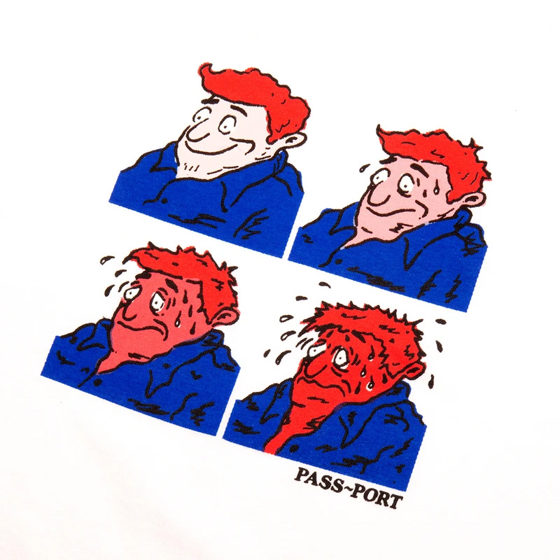 Pass-Port Sweatin T-shirt White