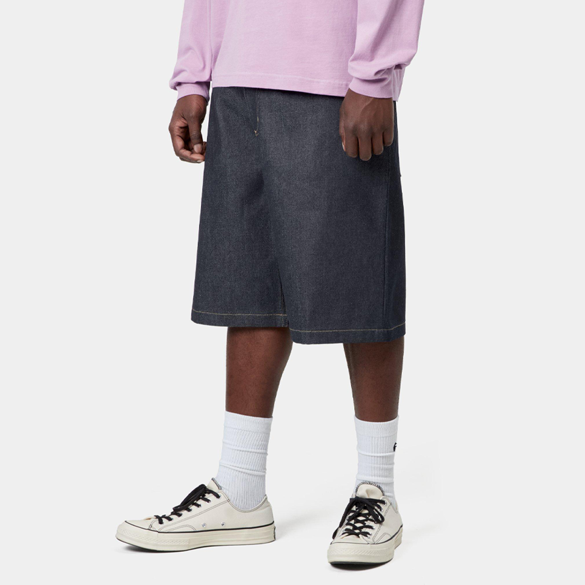Carhartt WIP Brandon Short Blue Rigid
