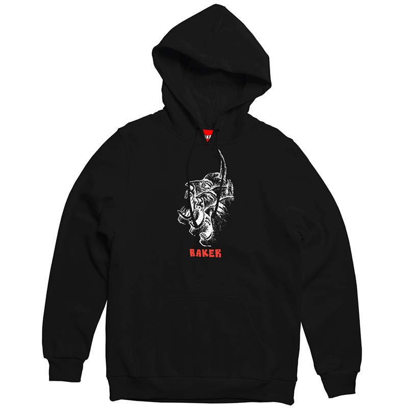 Baker Satanic Switch Hooded Sweater Black Baker Satanic Switch Hooded Sweater Black