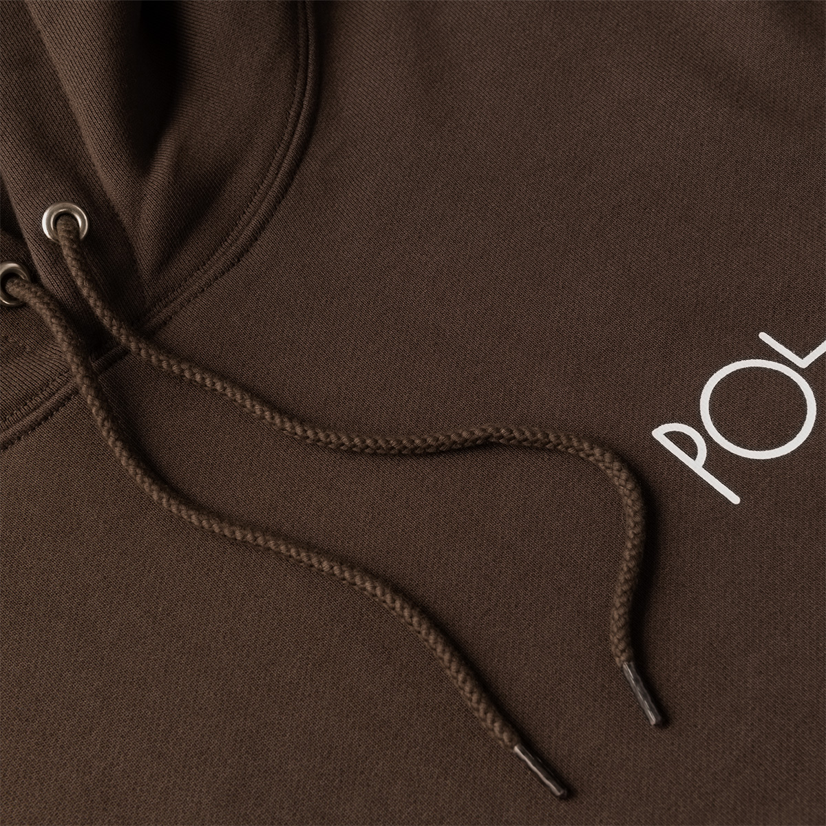 Polar Dave Hoodie Stroke Logo Dave Hoodie Chocolate