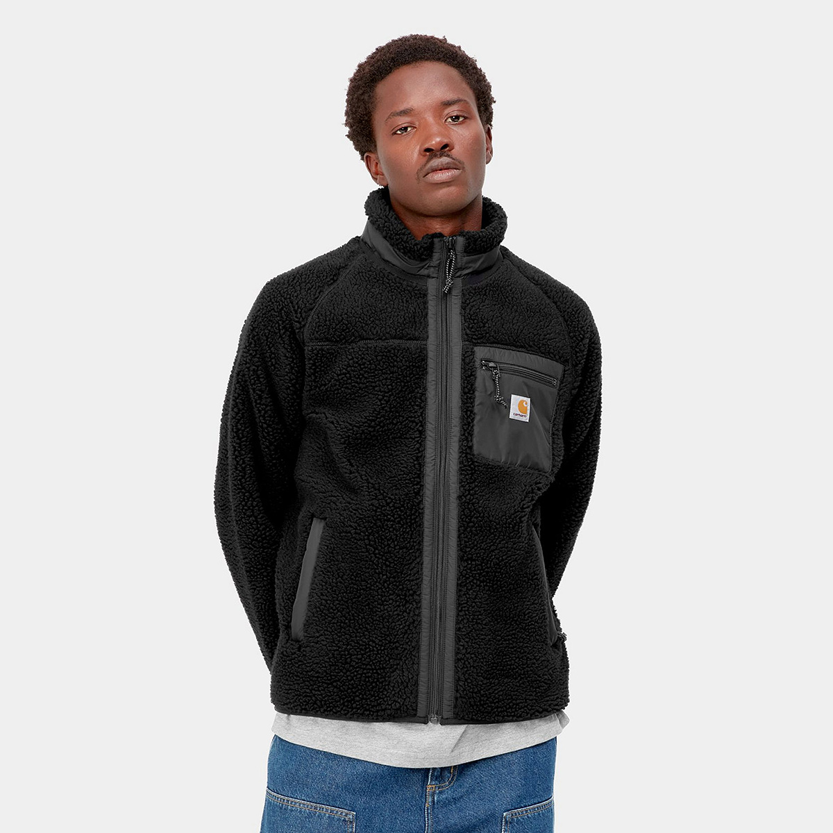 Carhartt WIP Prentis Liner Jacket Black/Black | Skatestore
