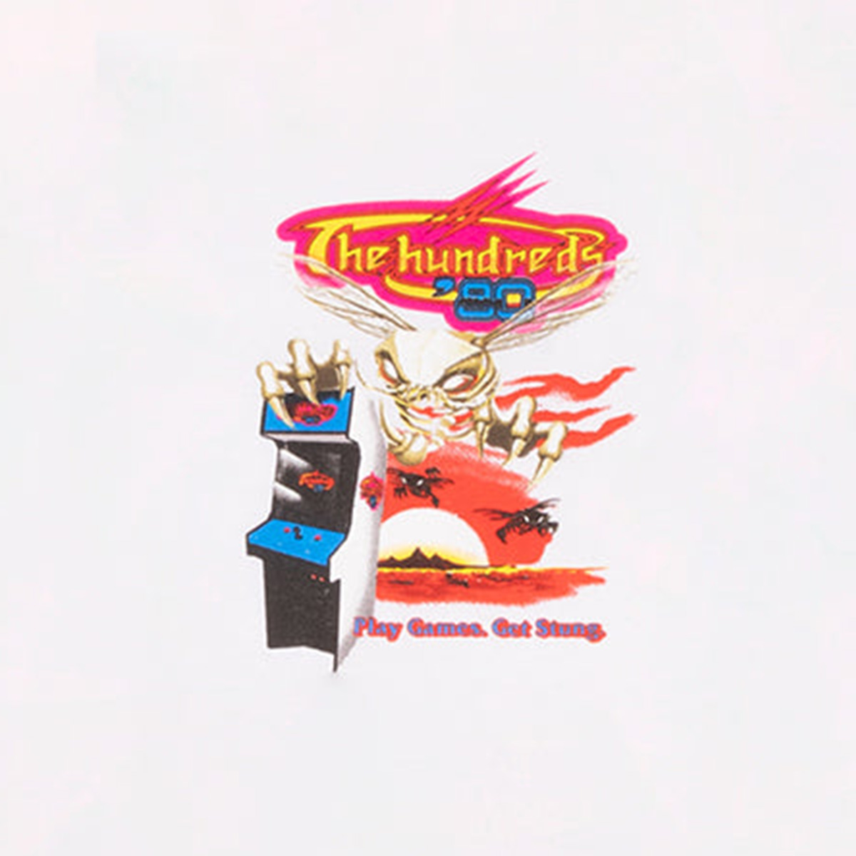 The Hundreds Playing Games T-Shirt White The Hundreds Playing Games T-Shirt White