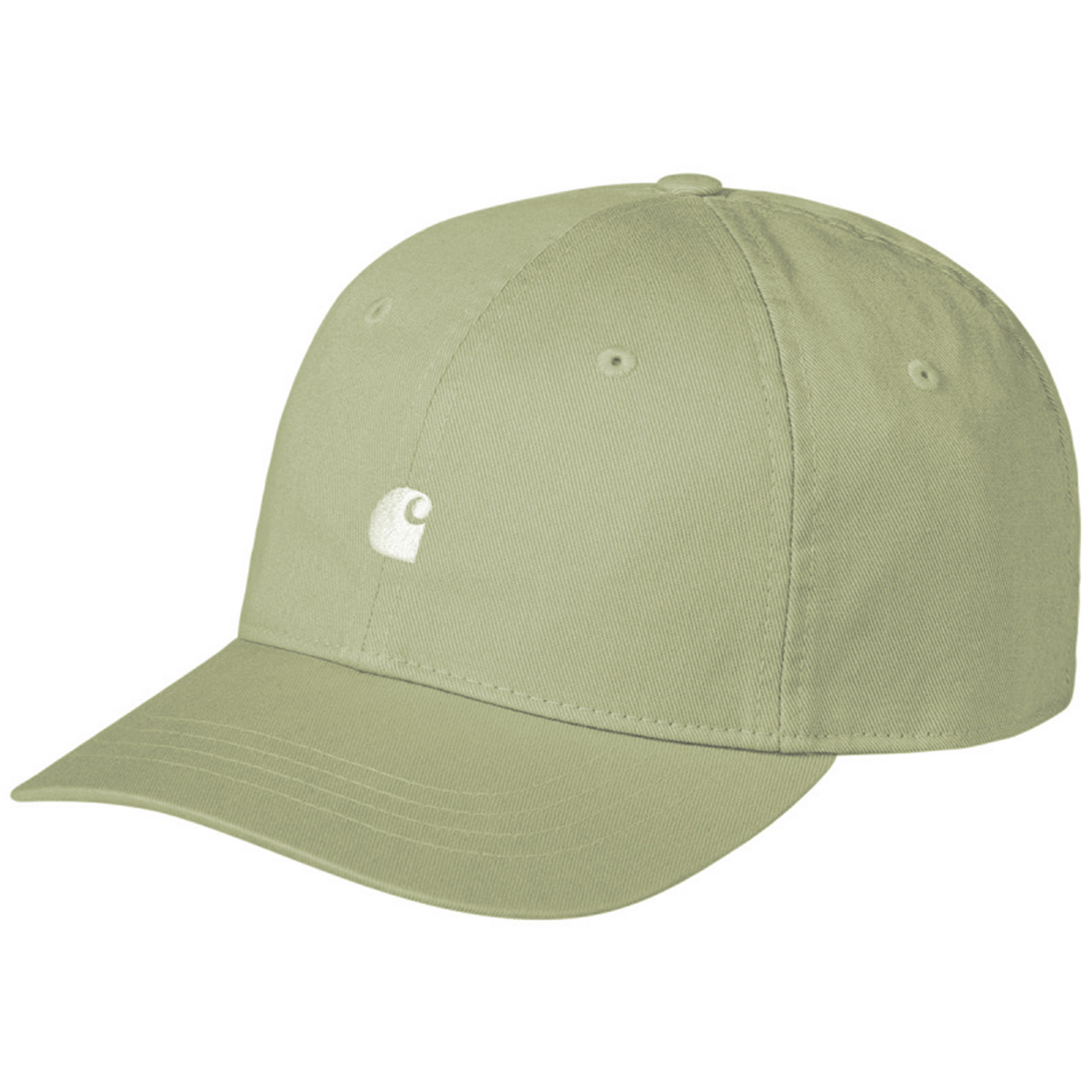 Carhartt WIP Madison Logo Cap Gentle Green/White