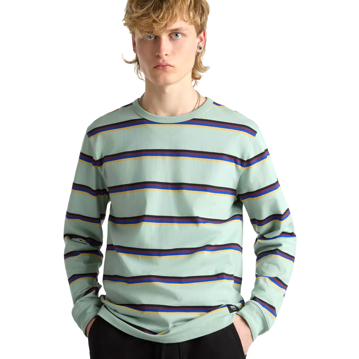 Vans Leffco Longsleeve T-Shirt Iceberg Green Vans Leffco Longsleeve T-Shirt Iceberg Green