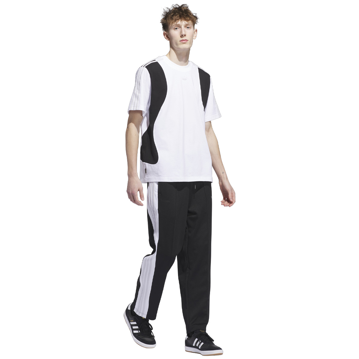 Adidas Tyshawn T-Shirt White/Black Adidas Tyshawn T-Shirt White/Black