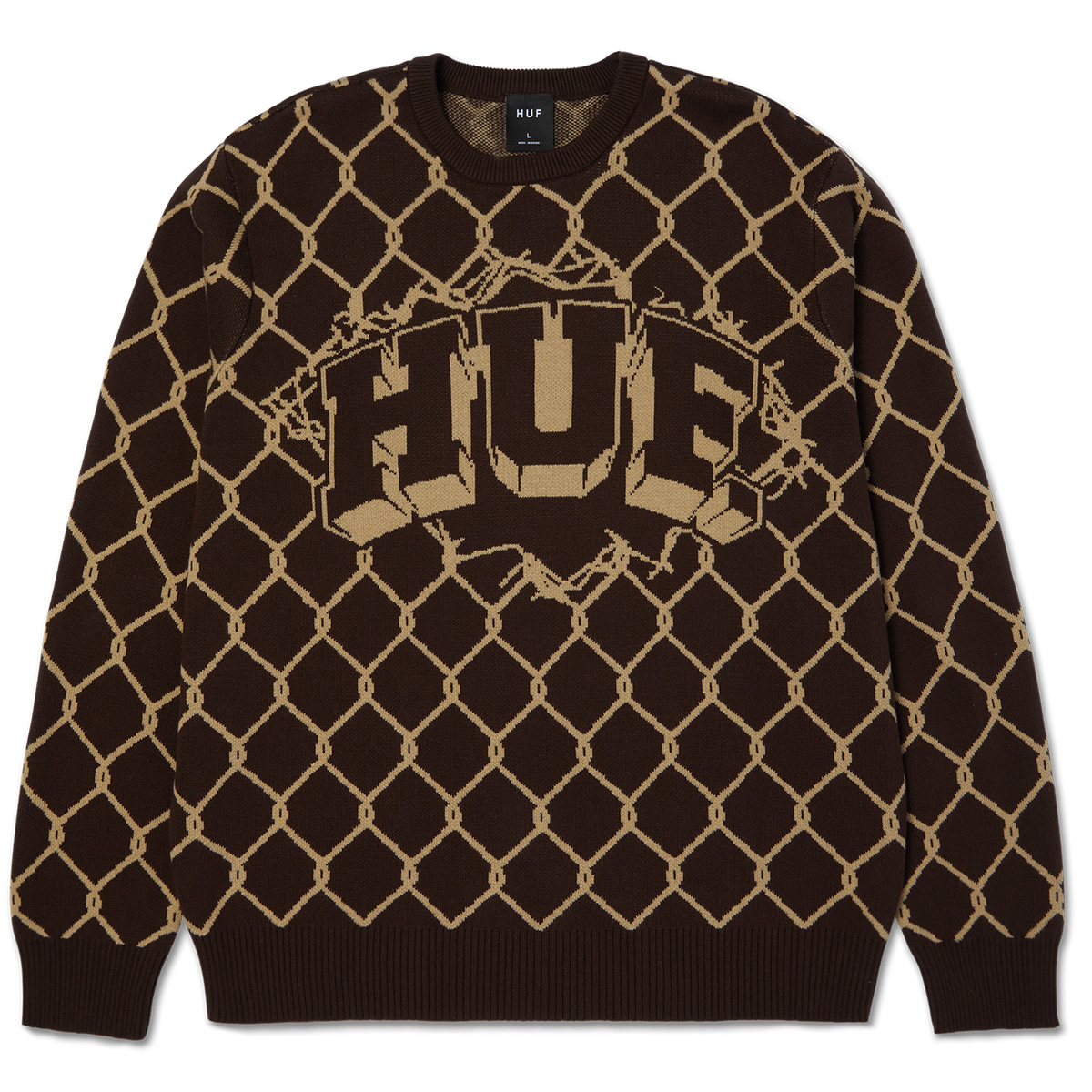HUF Breakthrough Sweater Bison