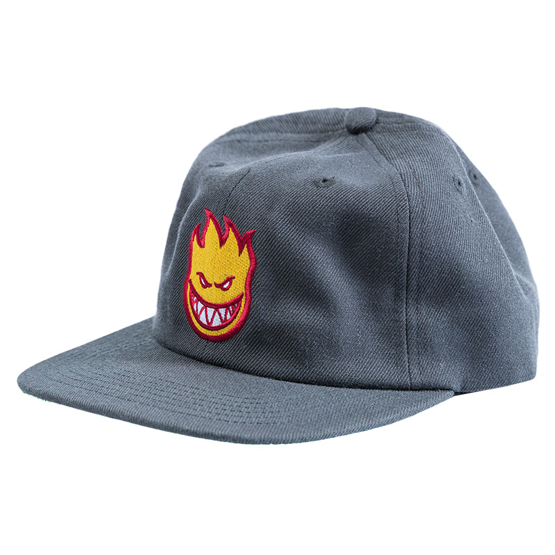 Spitfire Lil Bighead Fill Strapback Cap Charcoal Spitfire Lil Bighead Fill Strapback Cap Charcoal