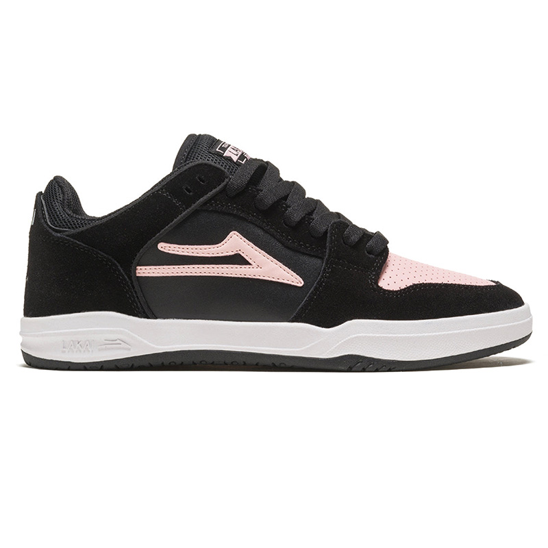 Lakai Telford Low Black/Pink Suede